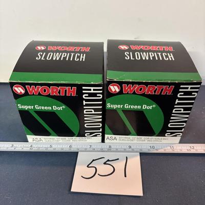 Worth Softpitch Balls