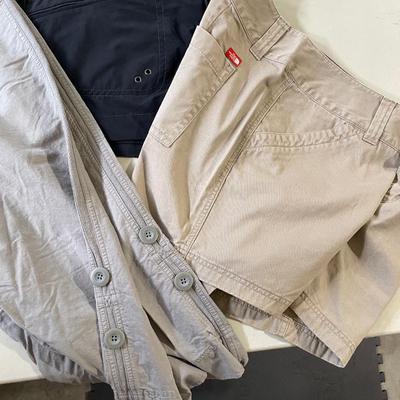 6 Pair Shorts, Skirts, capris Sizes 12-14 Chicos