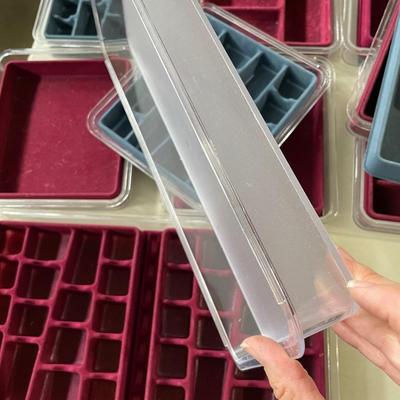 10 Pieces Acrylic Jewelry Organizer Trays