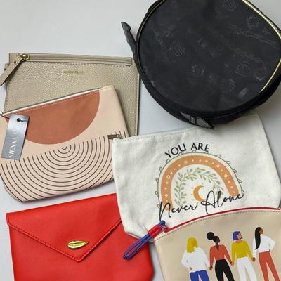 6 Pieces Cosmetic Bags, New!