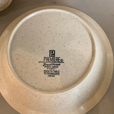 K870 Premiere Jeweltones Burnt Amber Ovenware To Tableware