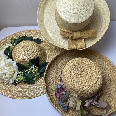 Lot of 5 Summer Hats