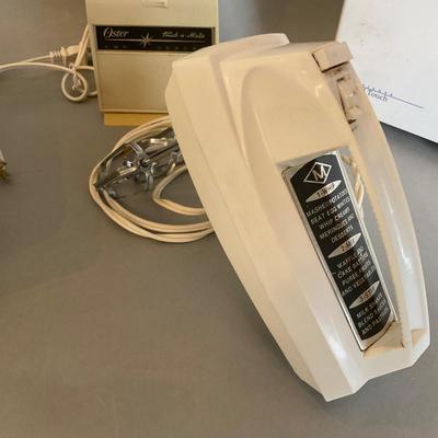 K874 Vintage Oster & Norelco Kitchen Appliance Bundle