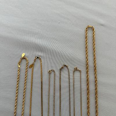GOLD-TONE CHAINS