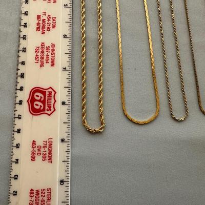 GOLD-TONE CHAINS