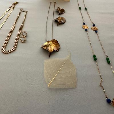 NECKLACES AND EARRINGS
