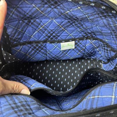 2 Navy Vera Bradley Quilted Bags