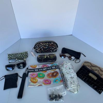 New Sunglasses, readers, Makeup Bags