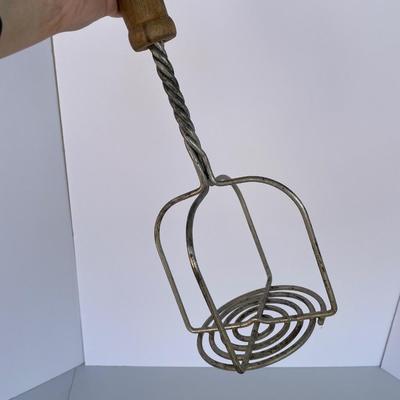 HUGE Vintage Masher