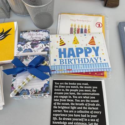 Office Supplies and Cards Lot B
