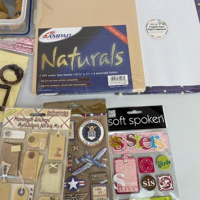 Paper and Sewing Craft Supplies