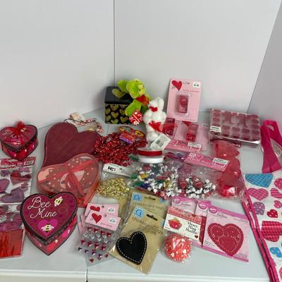 Large Valentines Lot of Supplies Lot A