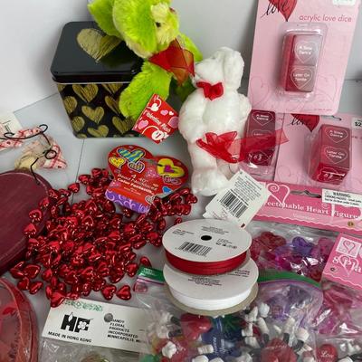 Large Valentines Lot of Supplies Lot A