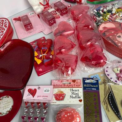 Lot B Huge Valentines Lot of Supplies