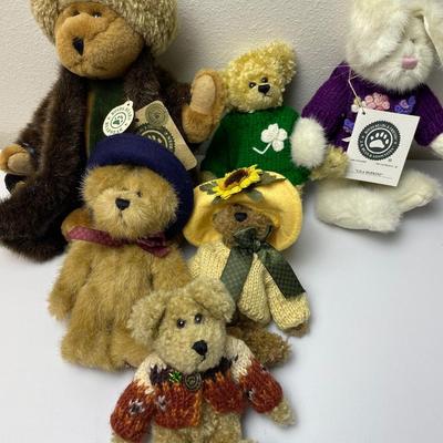 Boyd’s Bears and Bunny Lot of 6
