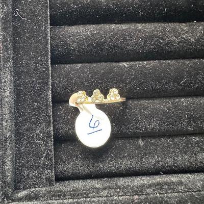 COSTUME JEWELRY RINGS, SIZE 6