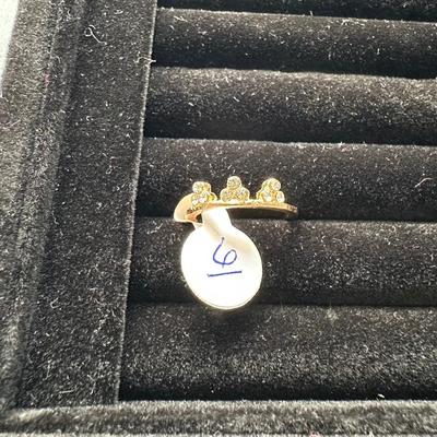 COSTUME JEWELRY RINGS, SIZE 6