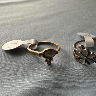 RINGS, SIZE 7 1/2