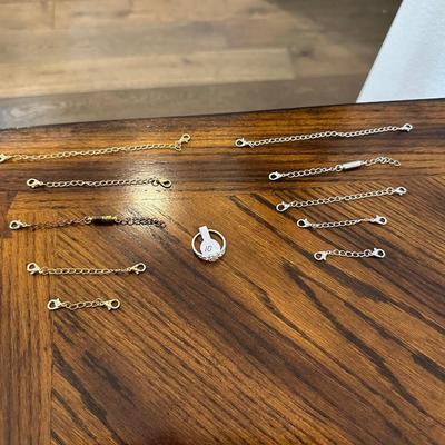 JEWELRY EXTENDERS AND SIZE 10