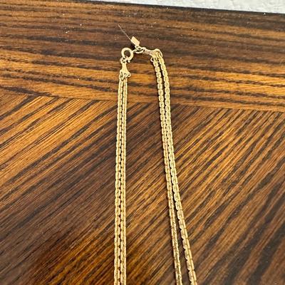 SARAH COVENTRY DOUBLE STRAND CHAIN AND RING