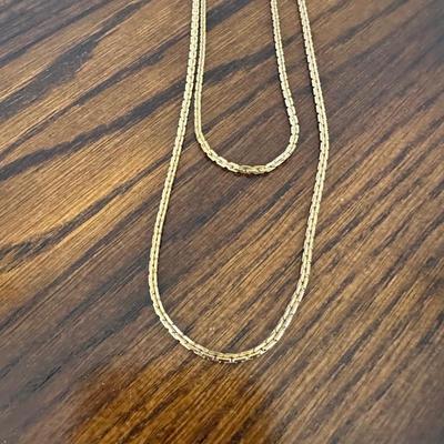 SARAH COVENTRY DOUBLE STRAND CHAIN AND RING
