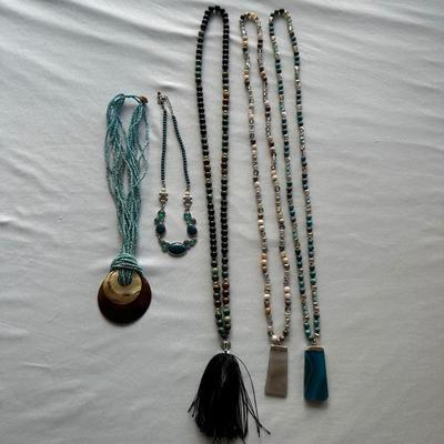 BEADED NECKLACES