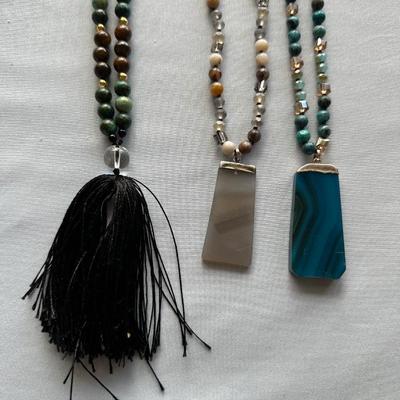 BEADED NECKLACES