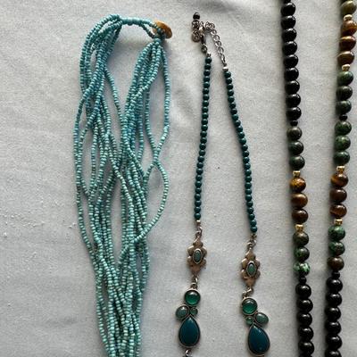 BEADED NECKLACES