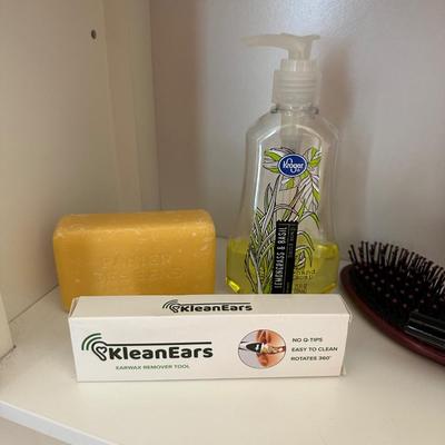 SKIN CARE ITEMS AND CURLING IRON