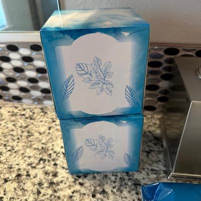MOIST TOWELLETS AND FACIAL TISSUE WITH BOX