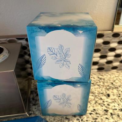 MOIST TOWELLETS AND FACIAL TISSUE WITH BOX