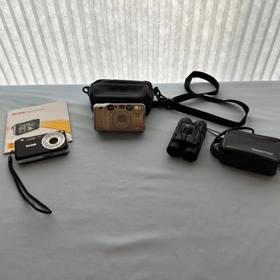DIGITAL CAMERAS AND BINOCULARS