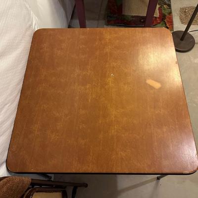 MECO CARD TABLE WITH 2 CHAIRS