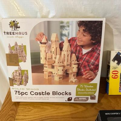 CASTLE BLOCKS, CARS DOMINOS AND OTHER KID STUFF