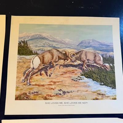 4 CALENDAR PRINTS