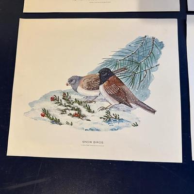 4 CALENDAR PRINTS