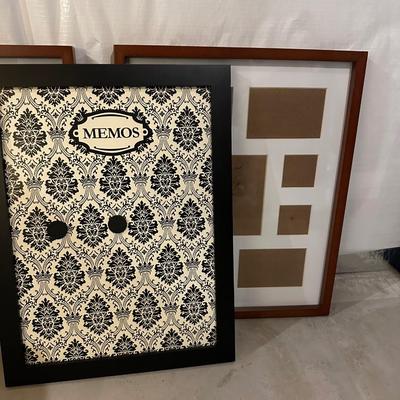 COLLAGE FRAMES AND MAGNET BOARD