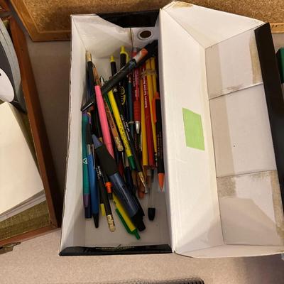 BRIEF CASE, BULLETIN BOARD AND OFFICE SUPPLIES
