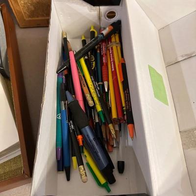 BRIEF CASE, BULLETIN BOARD AND OFFICE SUPPLIES