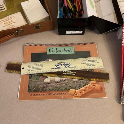 BRIEF CASE, BULLETIN BOARD AND OFFICE SUPPLIES