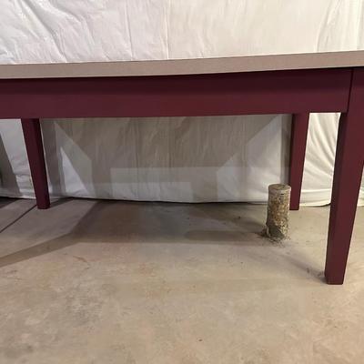 LARGE CRAFTING TABLE WITH DRAWERS