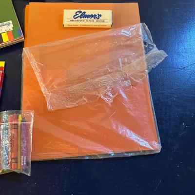 CONSTRUCTION PAPER AND COLORS