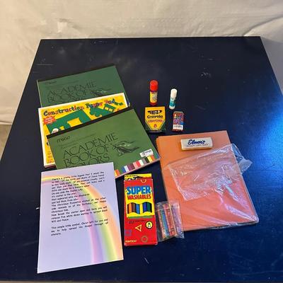 CONSTRUCTION PAPER AND COLORS