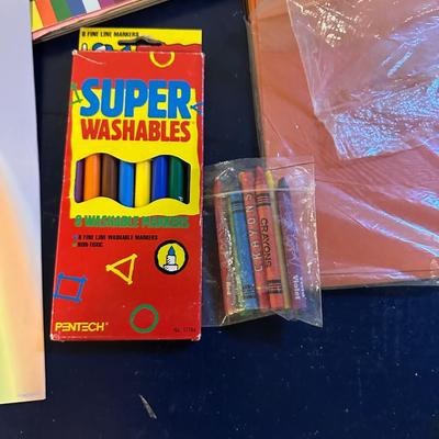 CONSTRUCTION PAPER AND COLORS