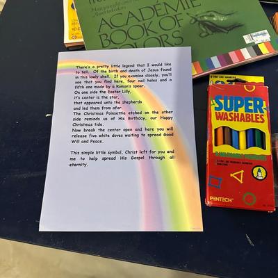 CONSTRUCTION PAPER AND COLORS