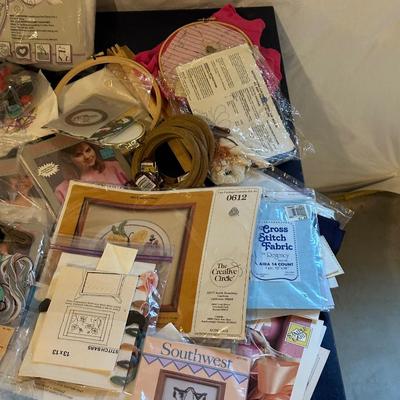 CRAFTING, CROSS STITCH SUPPLIES AND PATTERNS