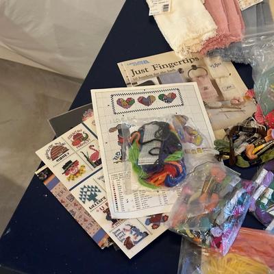 CRAFTING, CROSS STITCH SUPPLIES AND PATTERNS