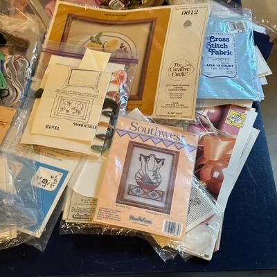 CRAFTING, CROSS STITCH SUPPLIES AND PATTERNS