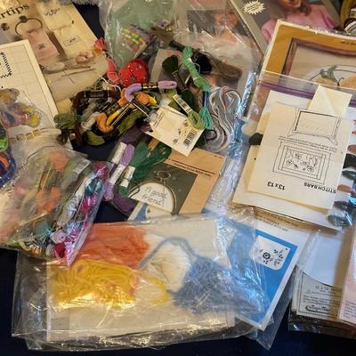 CRAFTING, CROSS STITCH SUPPLIES AND PATTERNS