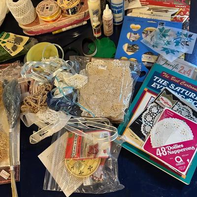 MORE CRAFTING SUPPLIES AND BOOKS